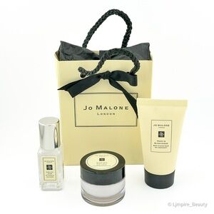 🆕 JO MALONE LONDON 4 pc Gift Set: Bag, Cologne, Body & Hand Wash, and Body…